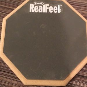 Drumpad Drum Pad Evans w/drum sticks Vater.